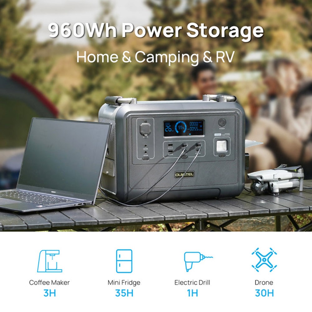 KITEL-Centrale-lectrique-portable-viss-e-g-n-rateur-solaire-veFePo4-960Wh-sortie-CA-1200W-surtension