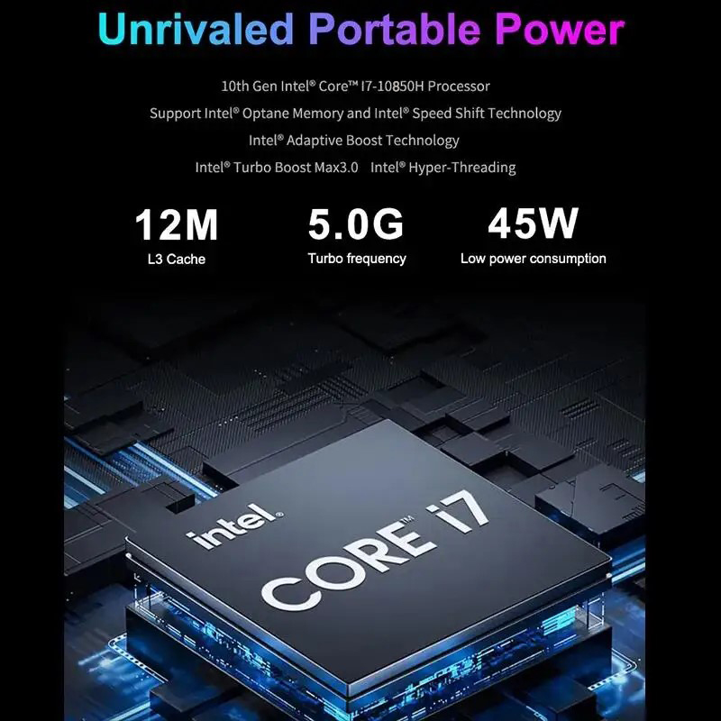 Ordinateur-portable-N-one-Nbook-Fly-i7-10850H-Windows-11-Pro-16-Go-1T-Intel-Noyau