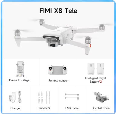 fimi x8 tele combo