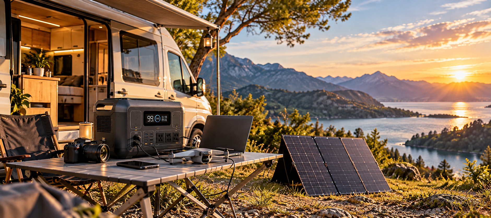 Centrale pour van et camping-car