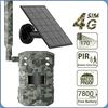 Caméra Piège à Sentiers HD 4MP avec Panneau Solaire