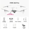 Drone FIMI X8 Pro avec caméra 4K et nacelle stabilisée
