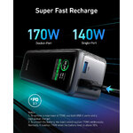 Vue complémentaire de la powerbank Anker Prime A1340