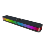 Vue complémentaire de la barre de son Redragon GS515 RGB pour ordinateur