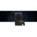 Vue complémentaire de la console Xbox Series S 1 To Carbon Black avec manette noire