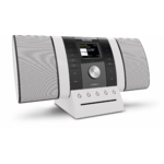 Vue complémentaire de la radio internet TechniSat MULTYRADIO 4.0 noir et blanc
