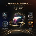 Lecteur audio portable HIDIZS AP80 Pro-X noir avec écran tactile