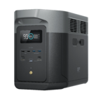 Vue de la station électrique portable EcoFlow DELTA 2 Max 2048 Wh