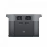 Vue complémentaire de la centrale EcoFlow DELTA 2 Max et de ses connectiques