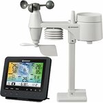 Station météo BRESSER Wi-Fi 5-en-1 avec capteur extérieur sans fil
