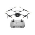 Drone DJI Mini 4 Pro officiel, vue principale du modèle compact avec caméra stabilisée