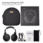 Détail du casque audio COWIN E8 et de ses commandes
