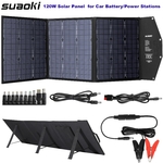 Suaoki-120W-pliable-panneau-solaire-chargeur-avec-PD-type-c-DC-USB-QC-3-0-et