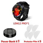 LEMFO-LEM12-PRO-Android-10-0-400-400-r-solution-HD-cran-GPS-4-64GB-montre