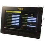 Console de la station météo MISOL avec affichage des relevés