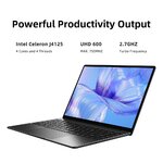 PC portable CHUWI GemiBook Pro avec clavier rétroéclairé