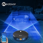 Aspirateur-Robot-d-aspiration-NEATSVOR-X520-6000Pa-nettoyage-humide-par-balayage-Navigation-sur-carte-APP-Robot