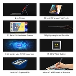 CHUWI-Tablette-Windows-Quad-Core-8-GO-de-RAM-et-256-GO-SSD-UBook-appareil-de