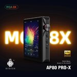 Lecteur audio HIDIZS AP80 PRO X vu de face