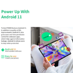 Tablette Teclast P30HD vue de trois quarts