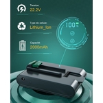 Laresar-Aspirateur-Main-Sans-Fil-appareil-de-nettoyage-Vertical-balayeuse-et-serpilli-re-collecteur-de-poussi