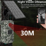 Caméra de surveillance extérieure avec vision nocturne