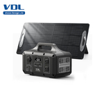Centrale électrique portable VDL PS800-panneau-solaire-100W-g-n-rateur-de-charge-rapide-pour-la