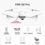 Drone FIMI X8 Pro avec caméra 4K et nacelle stabilisée