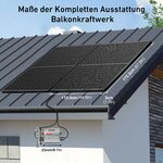 Détails techniques du panneau solaire DOKIO 400 W