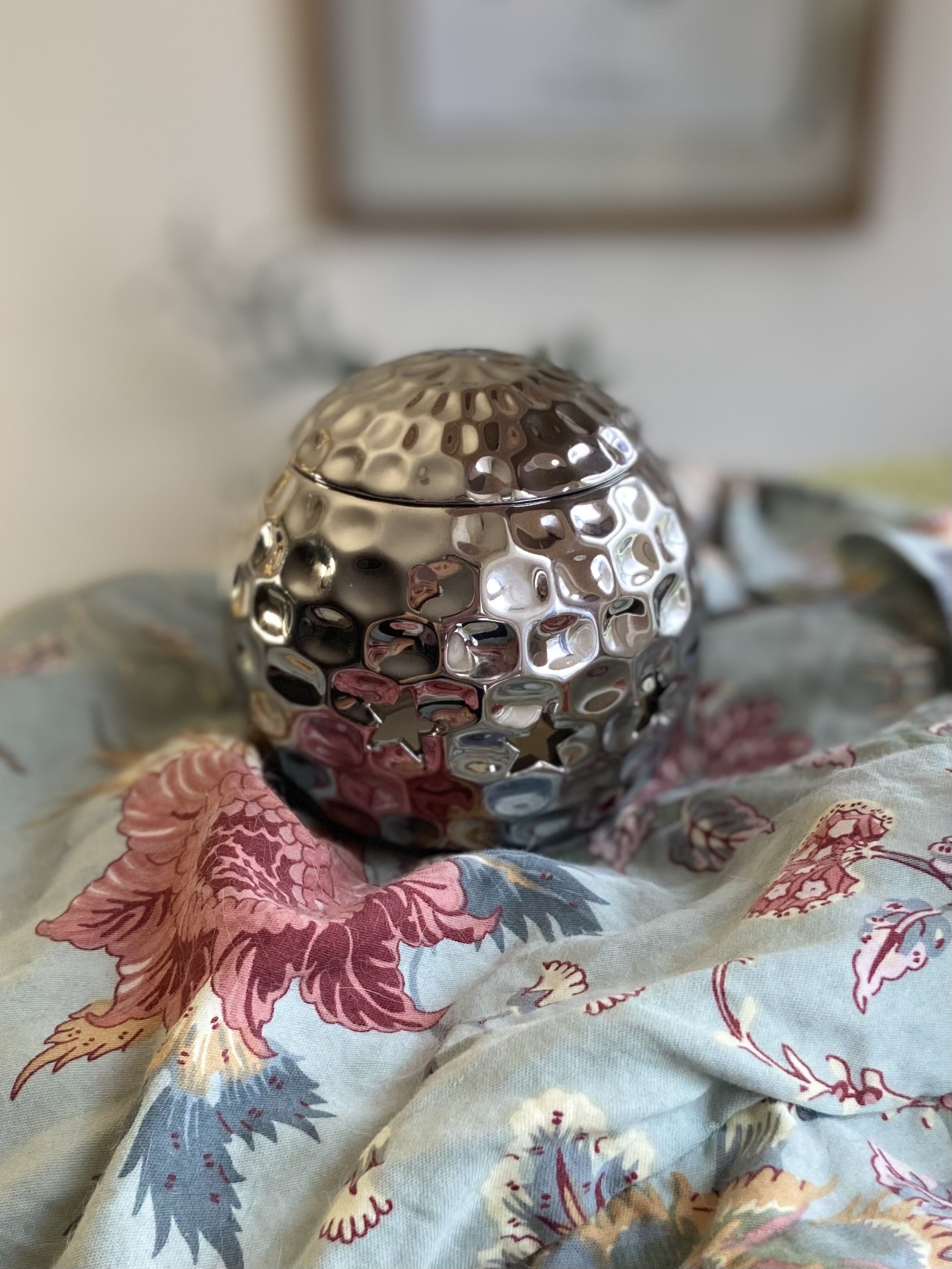 BRULE PARFUM CERAMIQUE BOULE DISCO