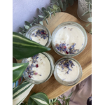 Bougie artisanale en cire de soja Parfum de Grasse fabriquée à Rennes parfum