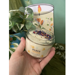 Bougie artisanale en cire de soja Parfum de Grasse fabriquée à Rennes parfum fleur d'oranger