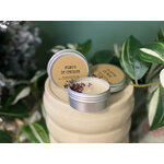 MINI BOUGIE VANILLE ARTISANALE CONTENANT ALUMINIUM CIRE DE SOJA PARFUM DE GRASSE