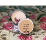 MINI BOUGIE MUSC ARTISANALE CONTENANT ALUMINIUM CIRE DE SOJA PARFUM DE GRASSE
