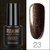 Vernis Noir paillette doré