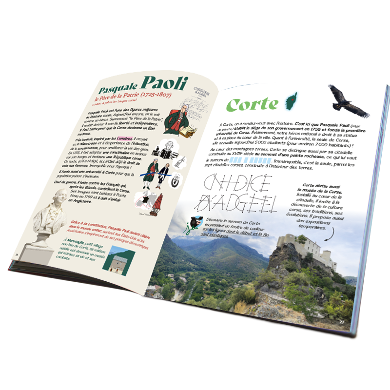 Corse-Pasquale-Paoli-Corte-Haute-Corse-GR20-visite