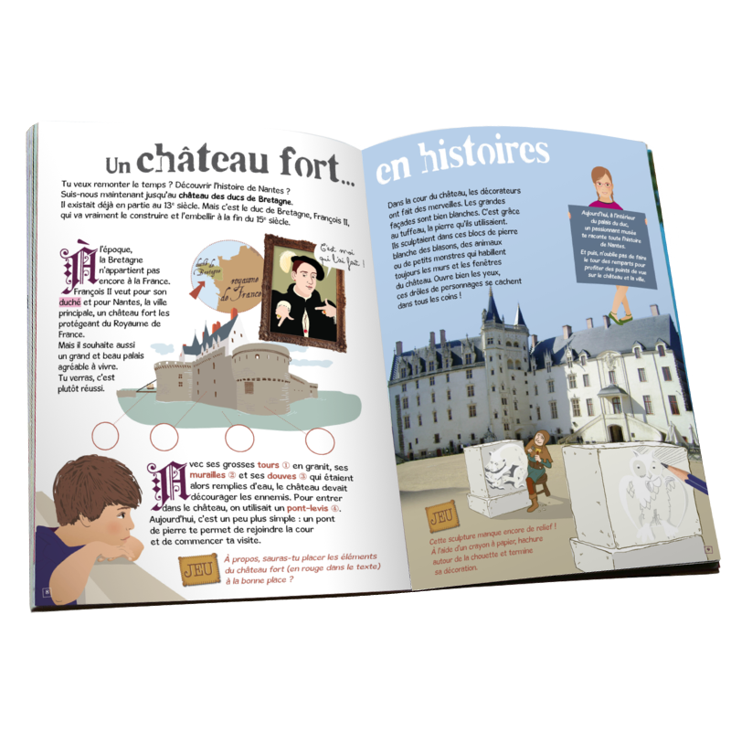 Nantes-des-enfants-chateaux-des-ducs-de-bretagne-chteau-fort-francois-II-anne-de-bretagne-loire-atlantique