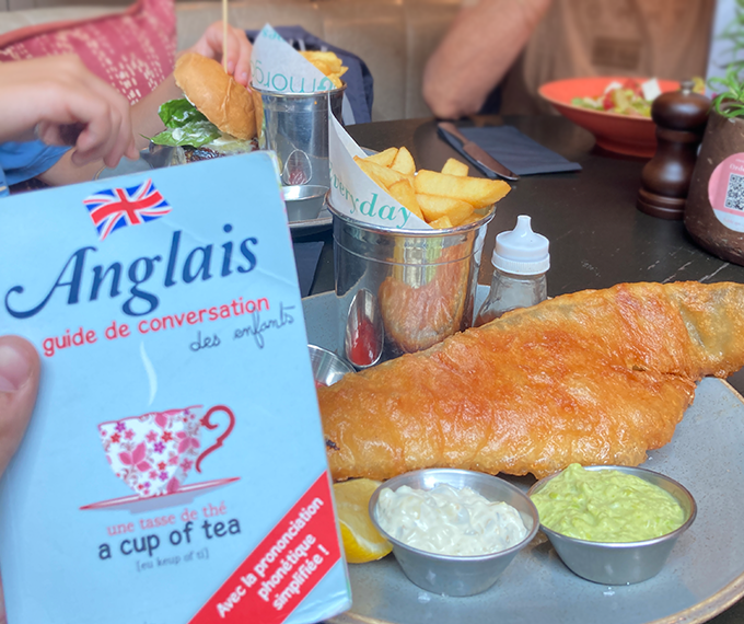 fish and chips anglais