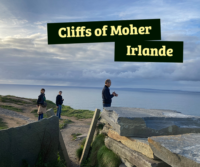 irlande cliffs moher