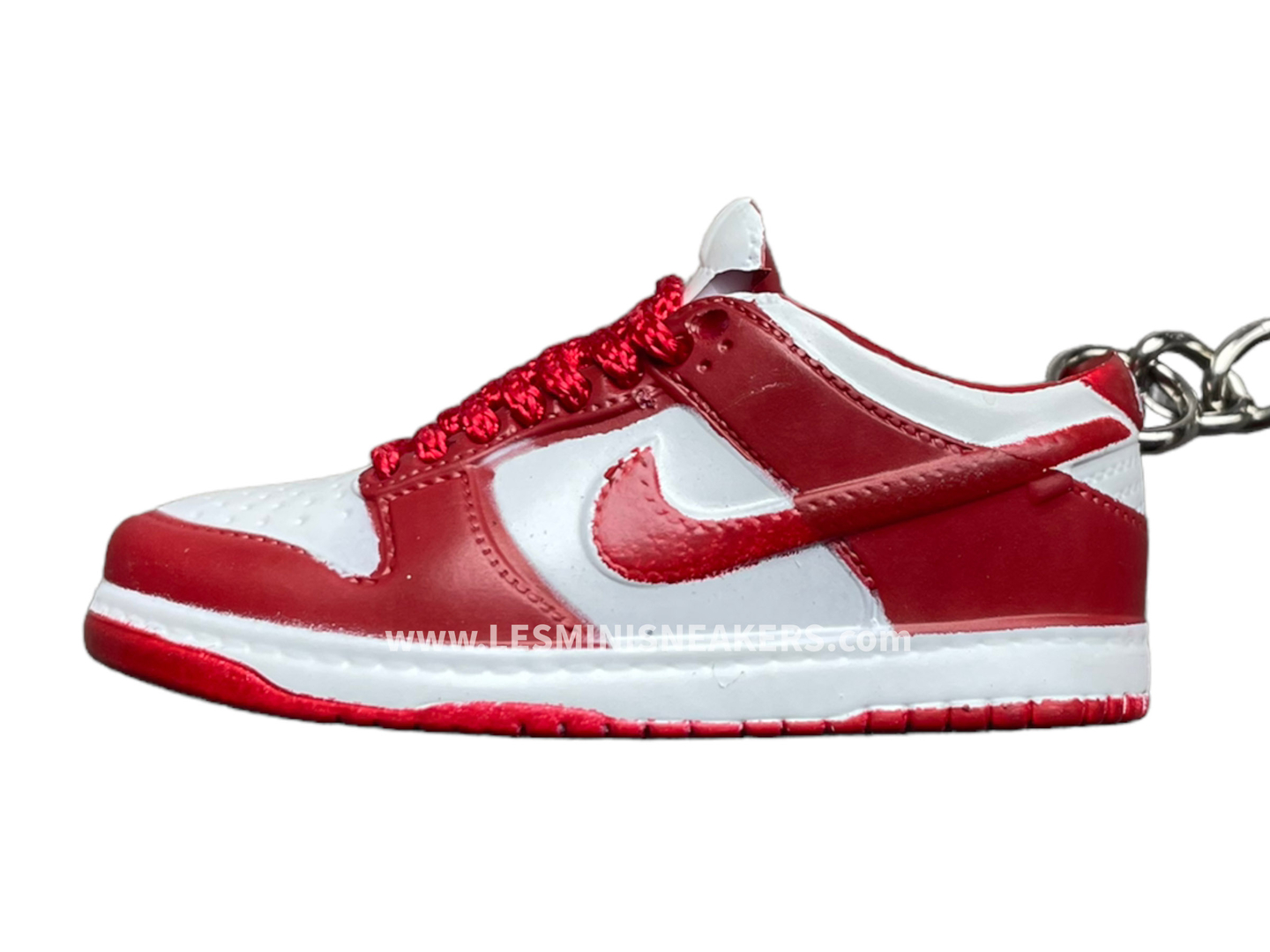 Mini sneakers portes clés Dunk University red NIKE DUNK Les Mini Sneakers