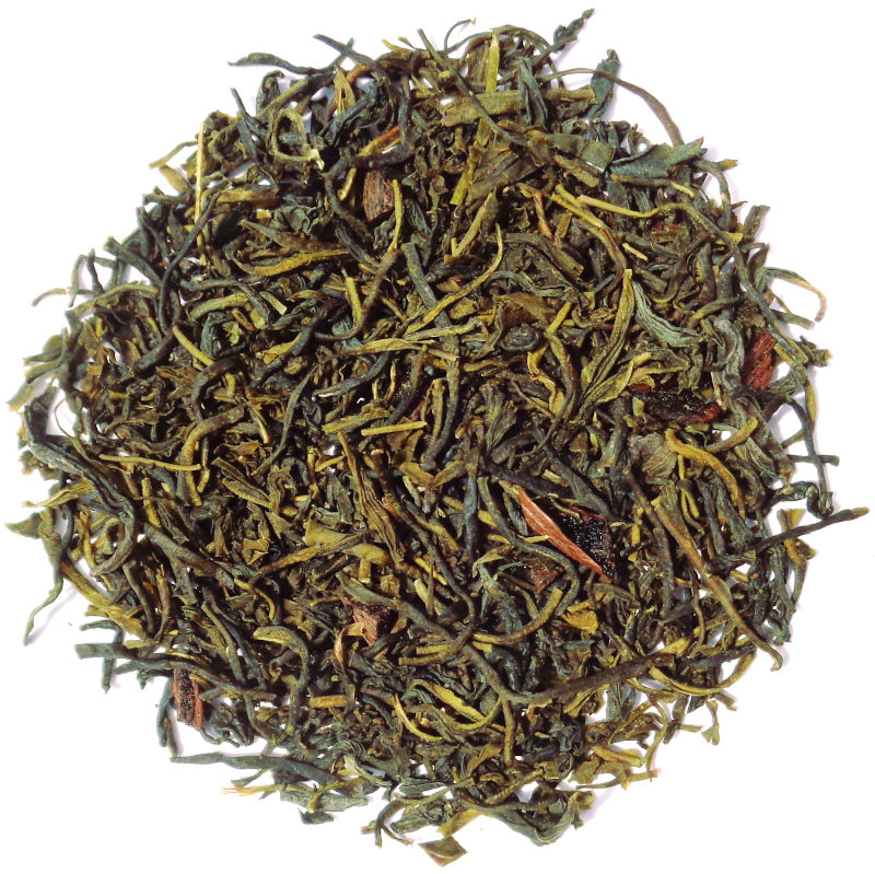 Thé Vert Agriculture Biologique Rwanda parfume Gousse de Vanille Bourbon de Madagascar Ruanda Green Tea Vanilla Organic