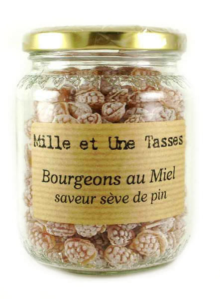 Bonbons Miel Bourgeons Pin Bocal