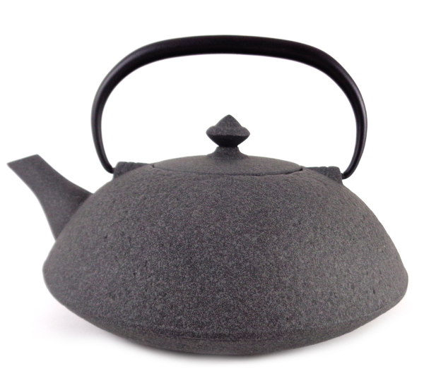 Théière Japonaise en Fonte Premium WAZUQU Muji Gris Ardoise 0,65 Litre