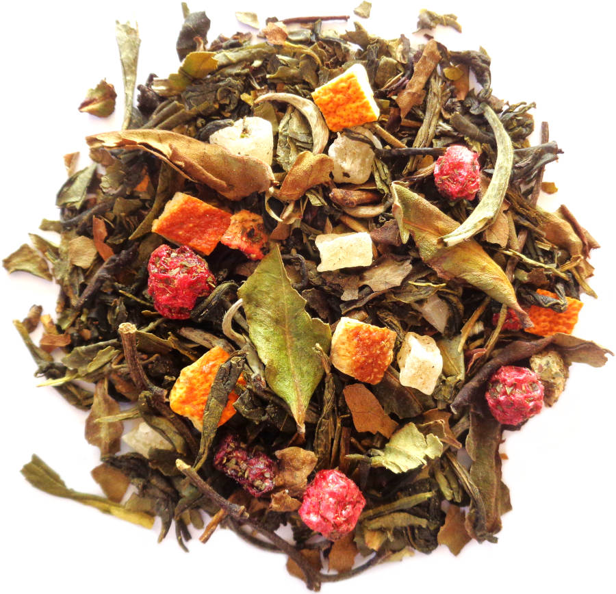 The vert parfume Litchi Peche