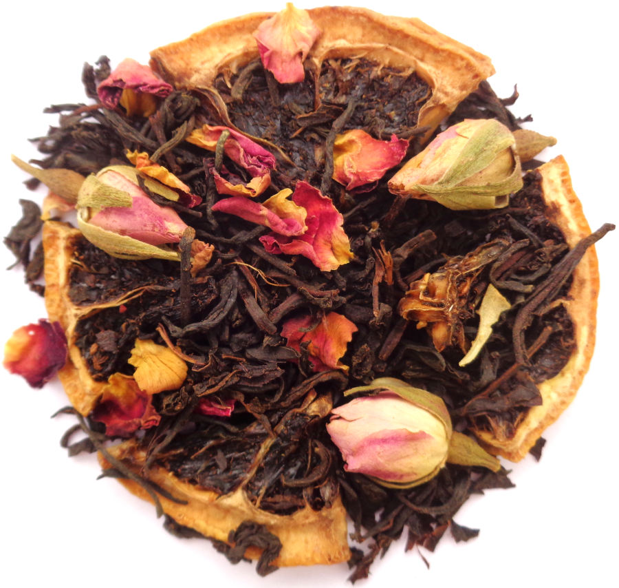 The noir parfumé Earl Grey Citron Vert et Creme