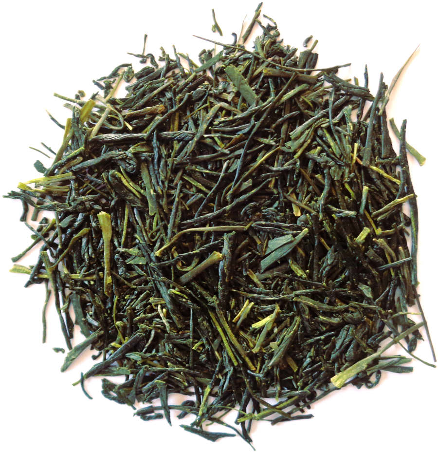 The vert Japonais de Penombre Gyokuro Chizuko feuilles entières