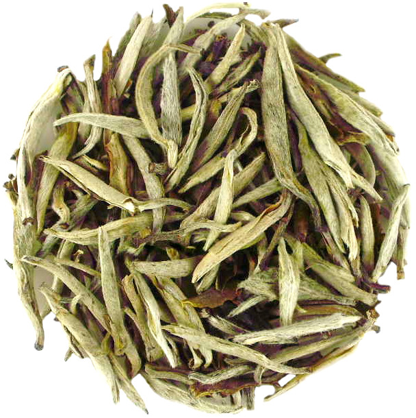 Thé Blanc Silvery Needle Aiguilles Argent Bourgeons White Tea