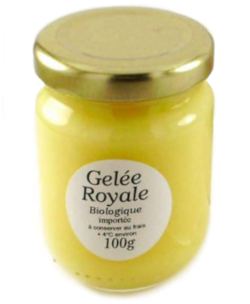 Gelee Royale Pure Fraiche Agriculture Biologique Origine France Pot verre 100 g