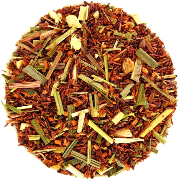 Rooibos Thé Rouge Cederberg Parfumé Gingembre Citron Citronnelle Afrique Sud Biologique