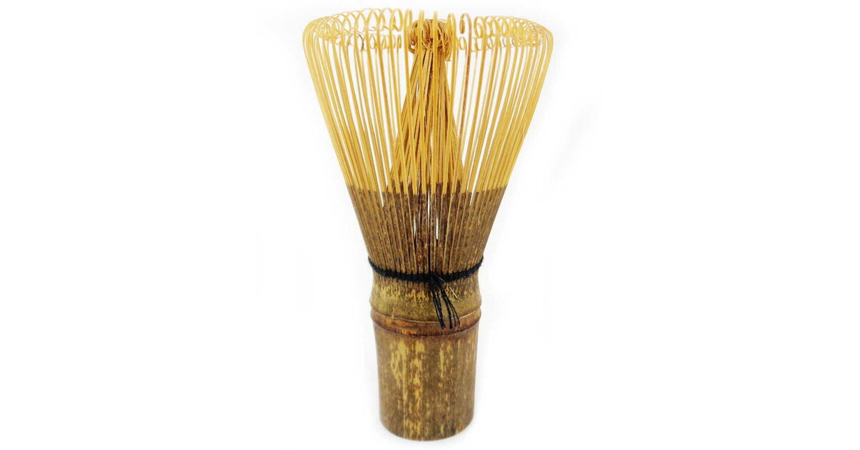 Goshyda Fouet à Thé Matcha En Bambou Traditionnel 120 Dents - Outil Cérémonie Japonaise Authentique